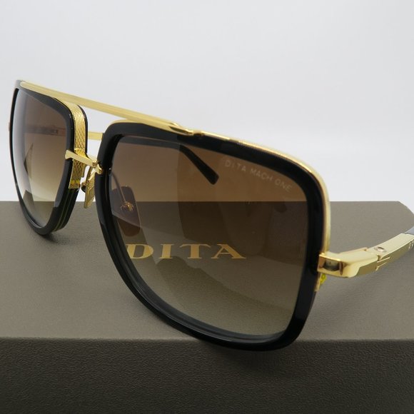 Dita MACH ONE DRX-2030B Titanium Black/Gold 20% 2N - Picture 2 of 9